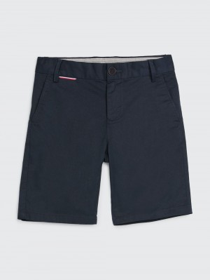 Tommy Hilfiger 3-7 1985 Essential Chino Shorts Pojke Marinblå | 375-UXILHA