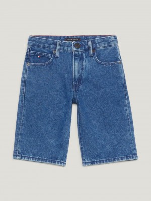 Tommy Hilfiger 3-7 Essential Modern Hetero Fit Denim Shorts Pojke Blå | 926-CXIATD