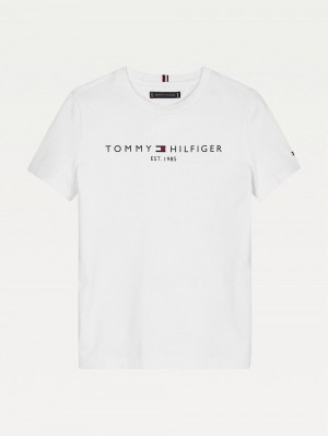 Tommy Hilfiger 8-16 Essential T-shirt Pojke Vita | 745-UISLCF