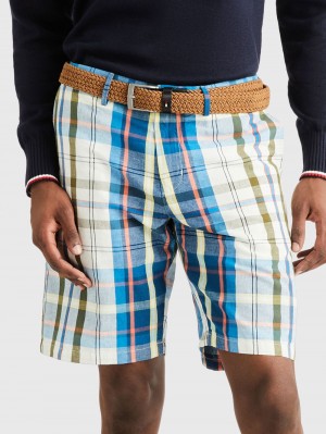 Tommy Hilfiger Brooklyn Check Shorts Herr Olika Färger | 257-GBXZOE