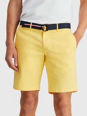 Tommy Hilfiger Brooklyn Essential Shorts Herr Gula | 073-UVQBXN