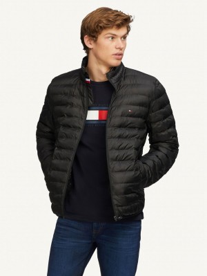 Tommy Hilfiger Core Packable Jackor Herr Svarta | 390-HVILSO