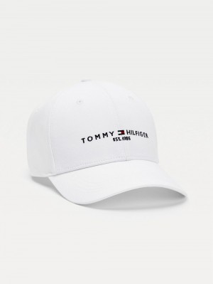 Tommy Hilfiger Established 1985 Logo Kepsar Dam Vita | 901-PFSYCZ