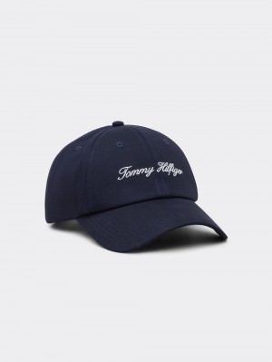 Tommy Hilfiger Twist Kepsar Dam Marinblå | 031-PBVAHL