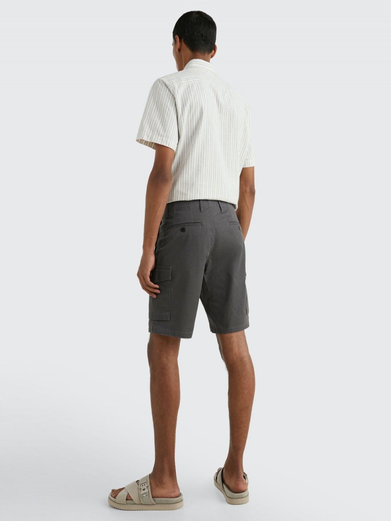 Tommy Hilfiger 1985 Kollektion Harlem Relaxed Cargo Shorts Herr Grå | 824-PQDHSN