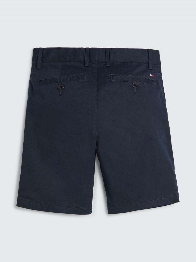 Tommy Hilfiger 3-7 1985 Essential Chino Shorts Pojke Marinblå | 375-UXILHA