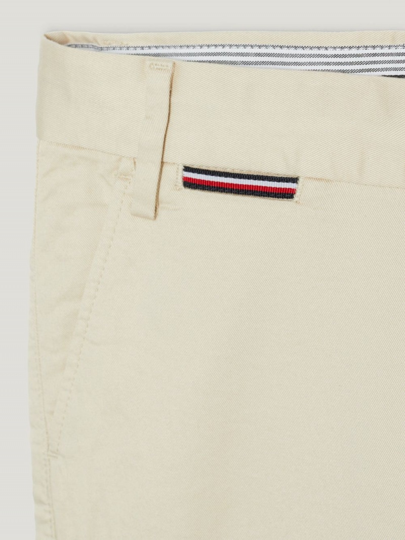 Tommy Hilfiger 3-7 Essential 1985 Kollektion Byxor Pojke Beige | 032-MIZBPE