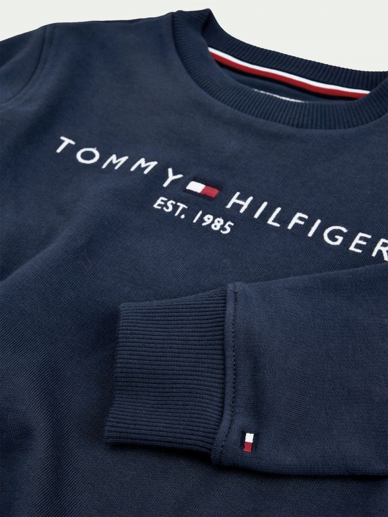 Tommy Hilfiger 3-7 Essential Tröjor Pojke Marinblå | 601-HCTIGO