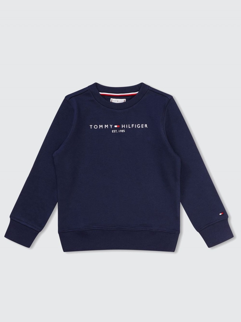 Tommy Hilfiger 3-7 Essential Tröjor Pojke Marinblå | 601-HCTIGO