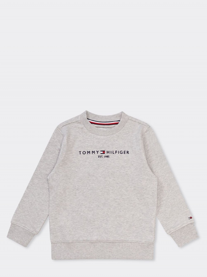 Tommy Hilfiger 3-7 Essential Tröjor Pojke Grå | 279-WMVBOY