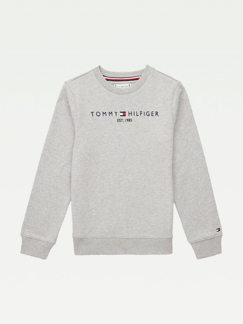 Tommy Hilfiger 3-7 Essential Tröjor Pojke Grå | 279-WMVBOY