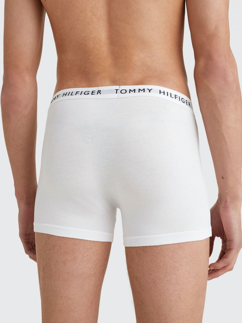 Tommy Hilfiger 3-Pack Logo Waistband Trunks Underkläder Herr Olika Färger | 581-HFKYVU