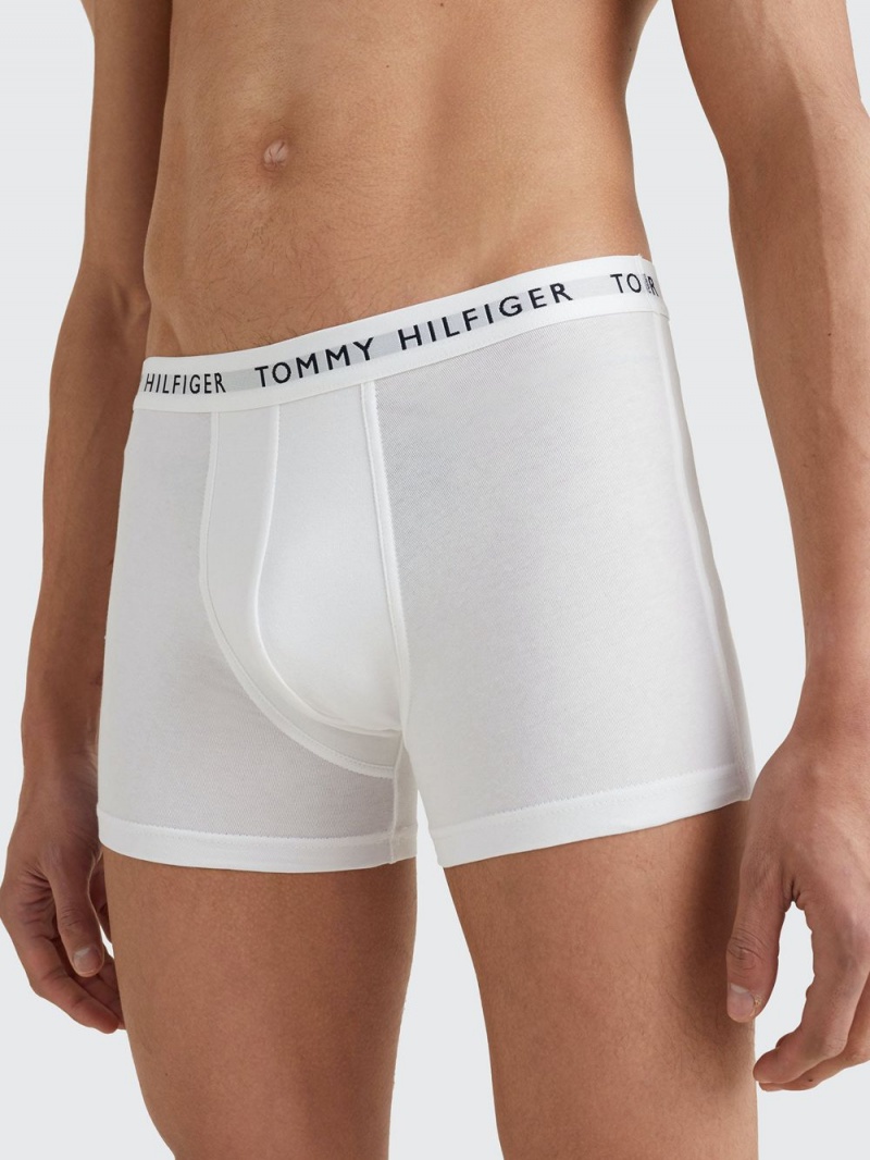 Tommy Hilfiger 3-Pack Logo Waistband Trunks Underkläder Herr Olika Färger | 581-HFKYVU