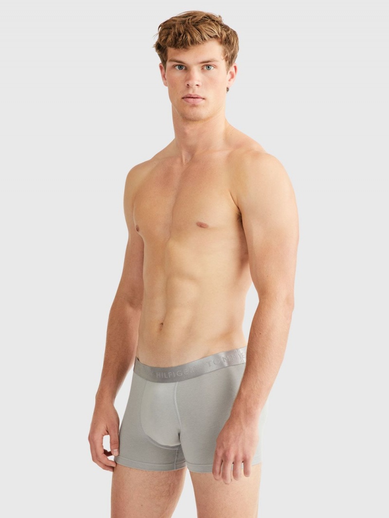 Tommy Hilfiger 3-Pack Tonal Logo Trunks Underkläder Herr Olika Färger | 091-DXABZN