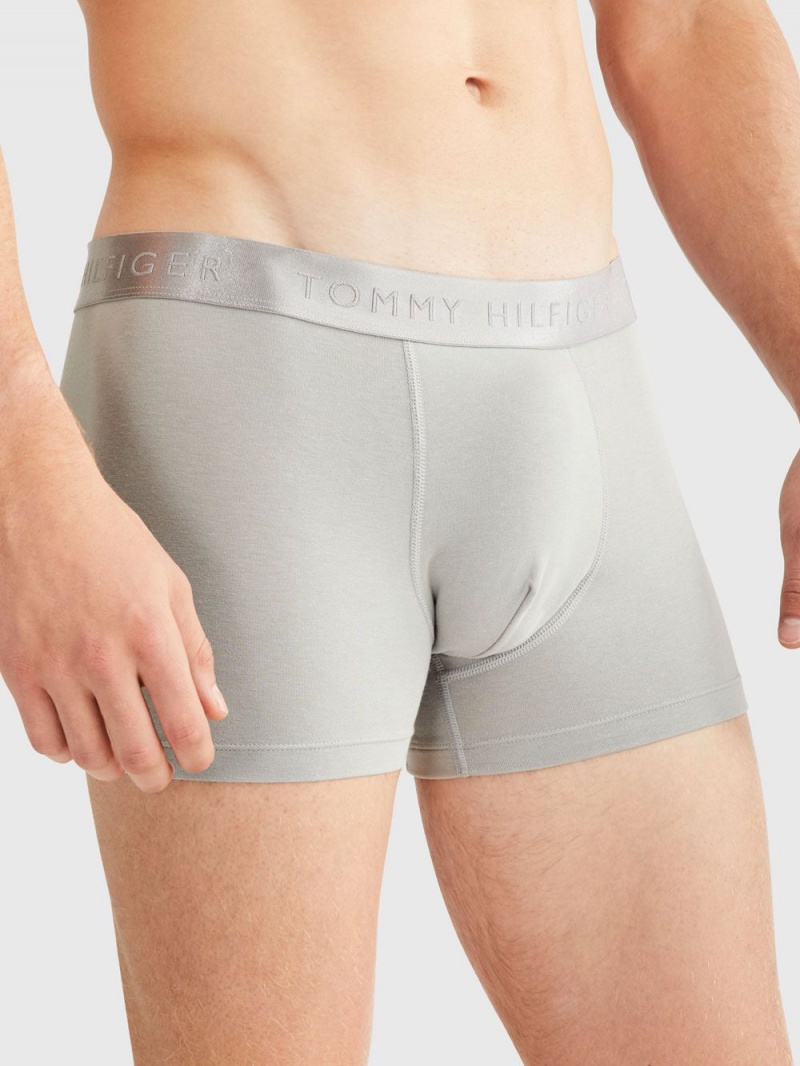 Tommy Hilfiger 3-Pack Tonal Logo Trunks Underkläder Herr Olika Färger | 091-DXABZN