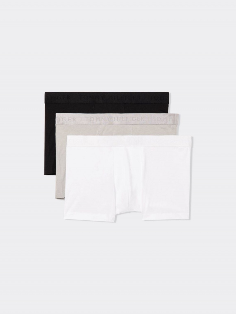 Tommy Hilfiger 3-Pack Tonal Logo Trunks Underkläder Herr Olika Färger | 091-DXABZN