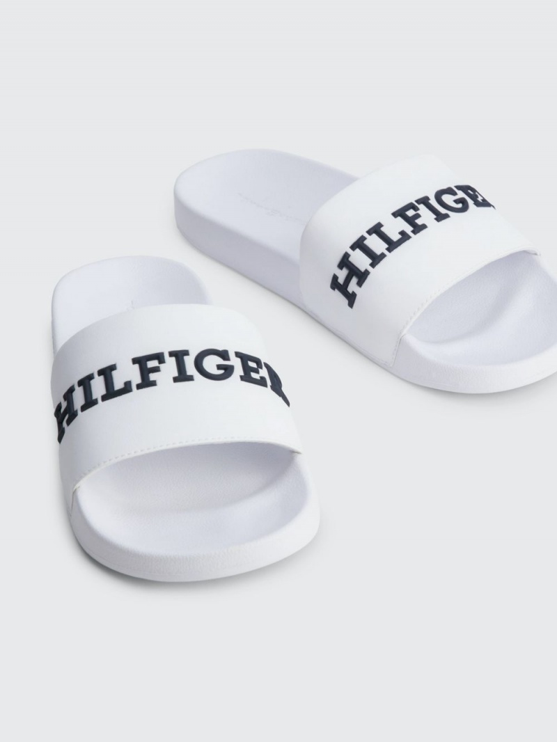 Tommy Hilfiger 3d Tonal Logo Pool Badtofflor Herr Vita | 732-HGUOLD