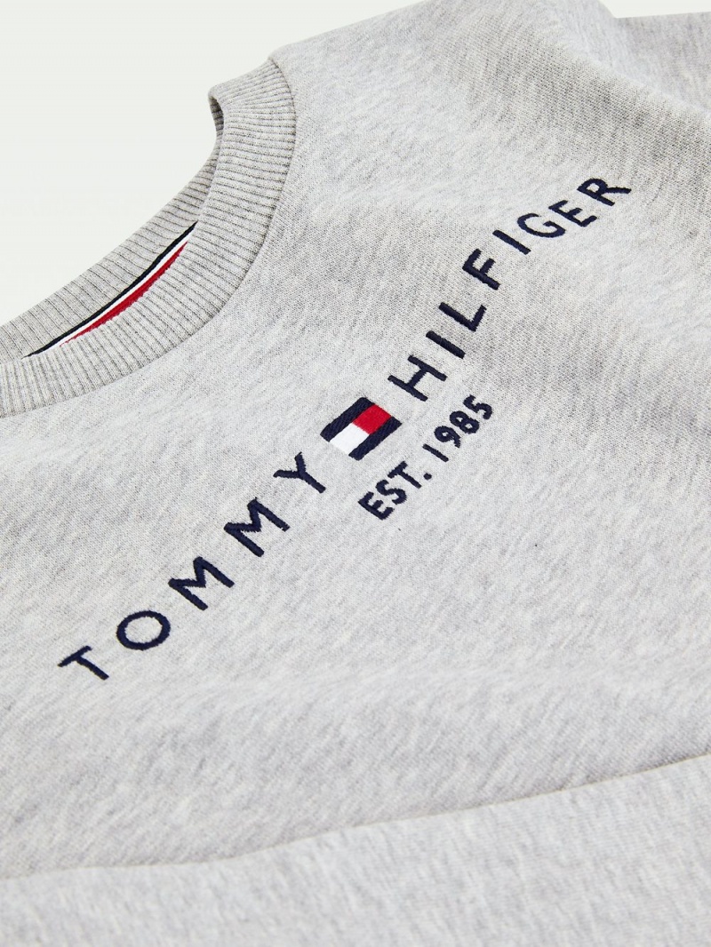 Tommy Hilfiger 8-16 Essential Tröjor Pojke Grå | 146-OIZEMH