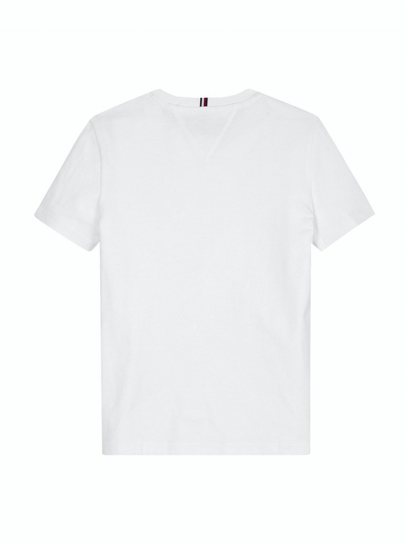 Tommy Hilfiger 8-16 Essential T-shirt Pojke Vita | 745-UISLCF