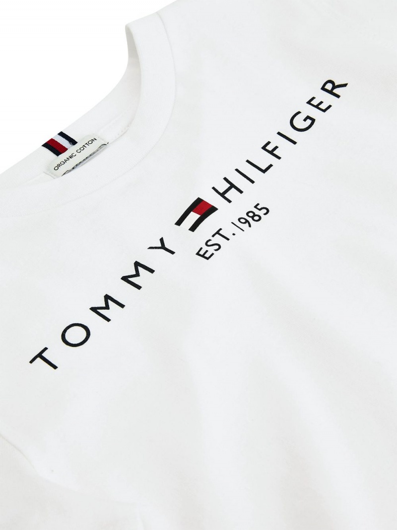 Tommy Hilfiger 8-16 Essential T-shirt Pojke Vita | 745-UISLCF