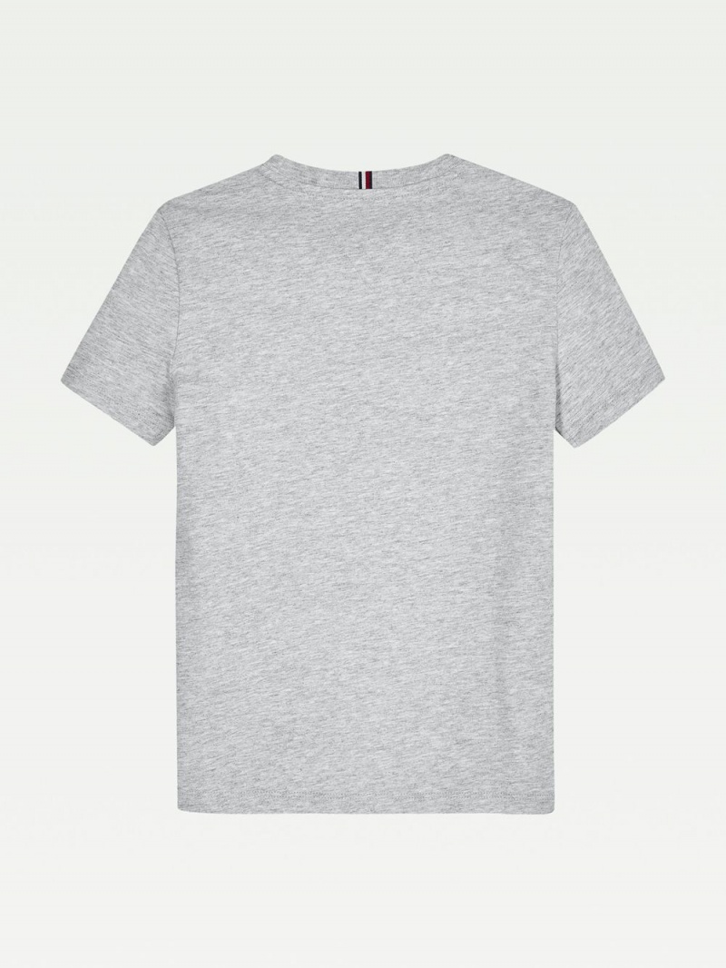 Tommy Hilfiger 8-16 Essential T-shirt Tjej Grå | 031-TNXWSG