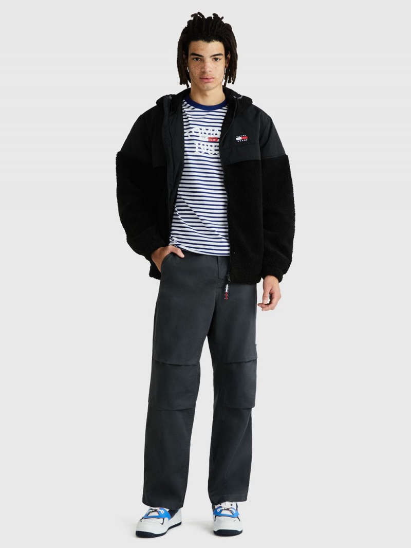 Tommy Hilfiger Aiden Baggy Byxor Herr Grå | 380-WKIMUP