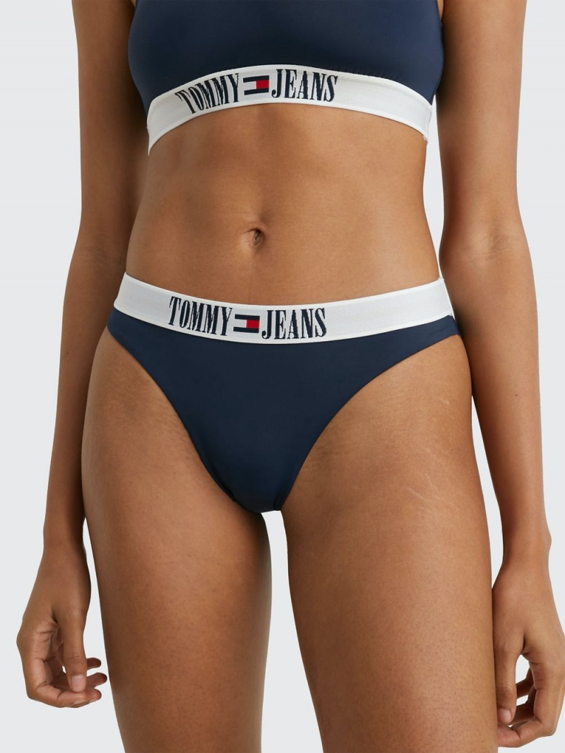 Tommy Hilfiger Archive Brazilian Bikini Underkläder Dam Marinblå | 390-ZKQOCG