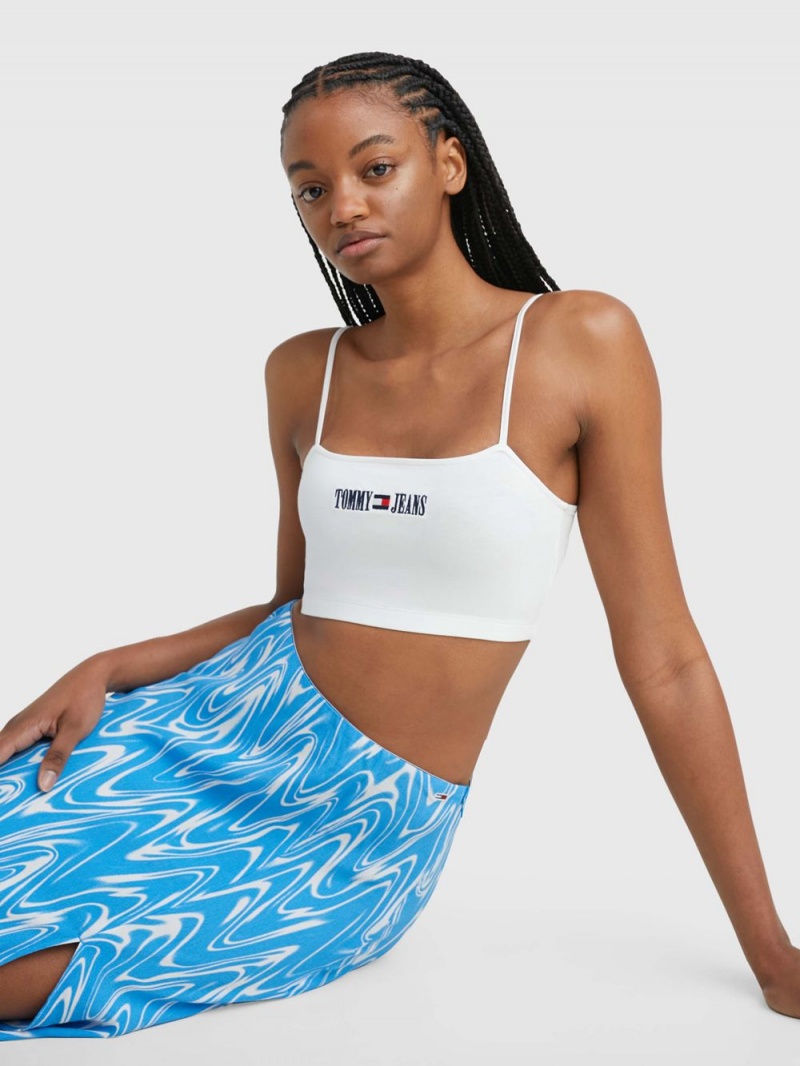 Tommy Hilfiger Archive Crop Blast Dam Vita | 629-SHLXWM