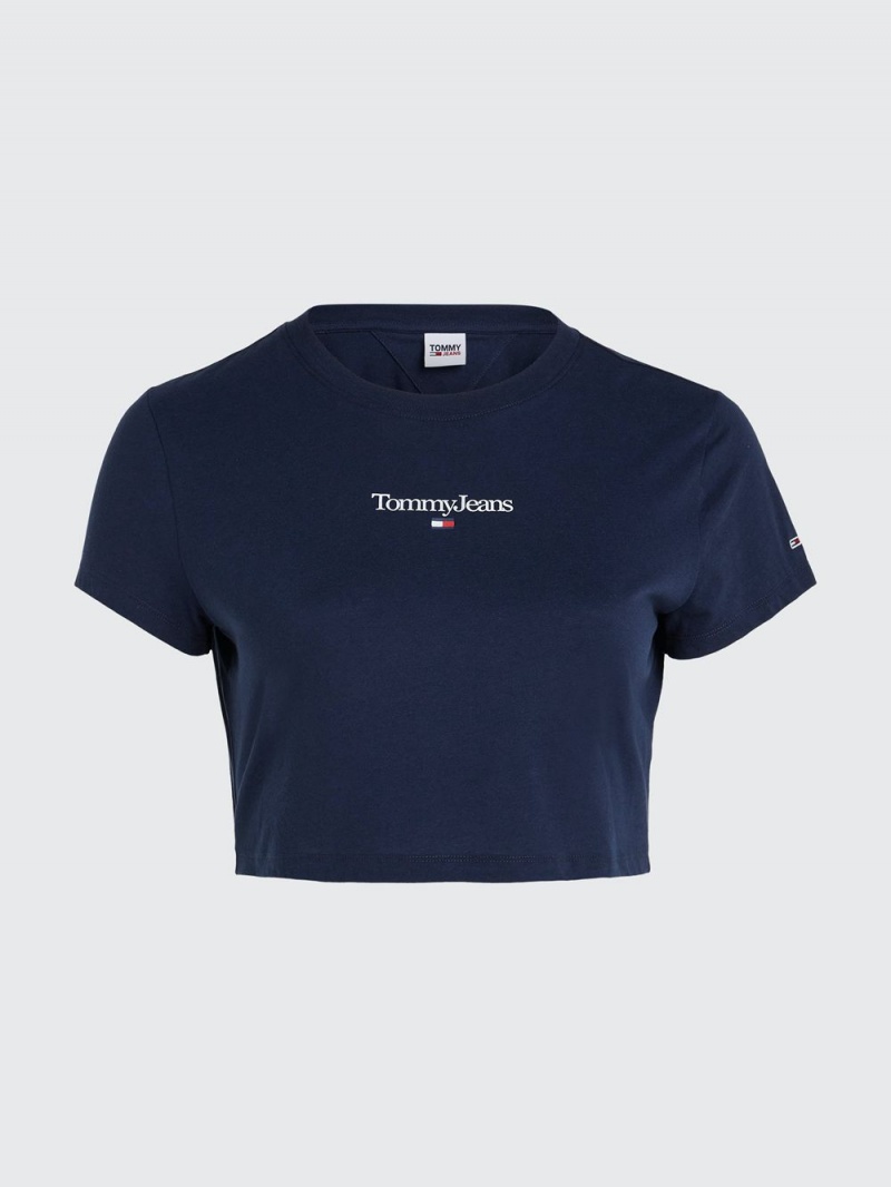 Tommy Hilfiger Baby Essential Crew Blast Dam Marinblå | 859-AFWJKR