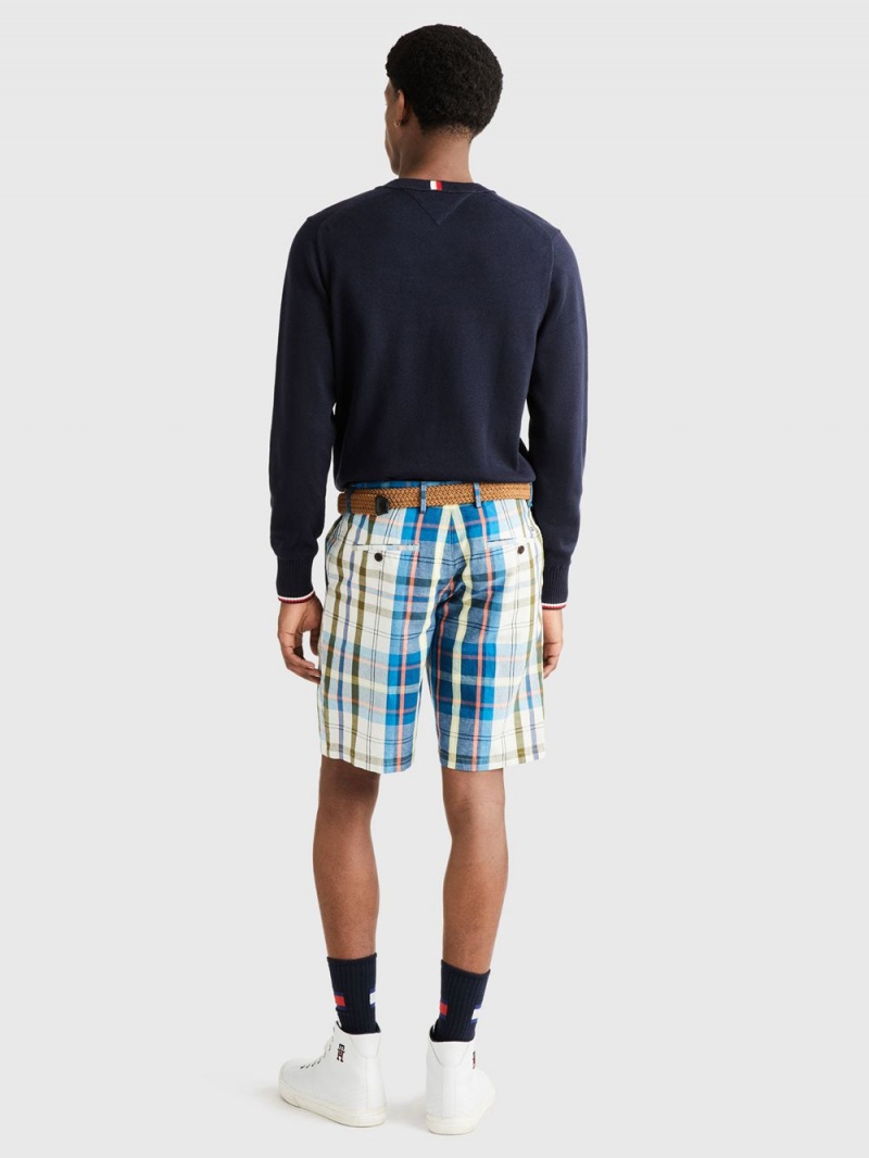 Tommy Hilfiger Brooklyn Check Shorts Herr Olika Färger | 257-GBXZOE