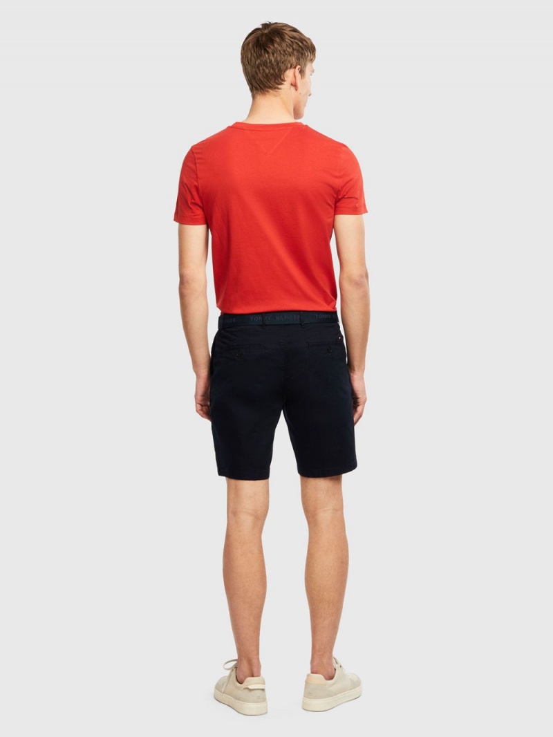 Tommy Hilfiger Brooklyn Essential Shorts Herr Marinblå | 246-YKIFVM