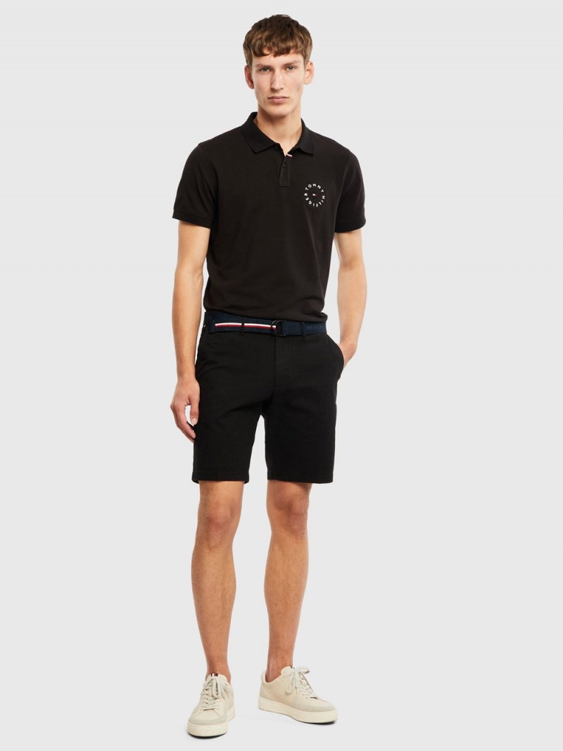 Tommy Hilfiger Brooklyn Essential Shorts Herr Svarta | 394-IHMRLW