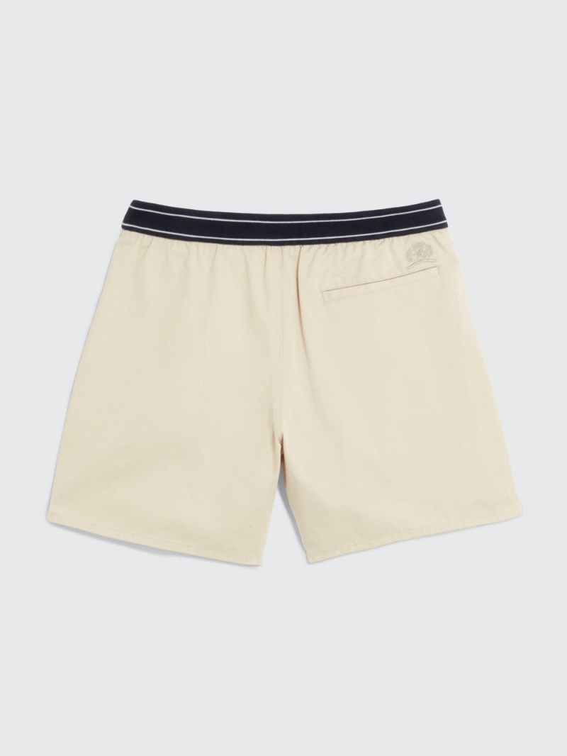 Tommy Hilfiger Crest Twill Chino Shorts Herr Beige | 236-ZOEYPT