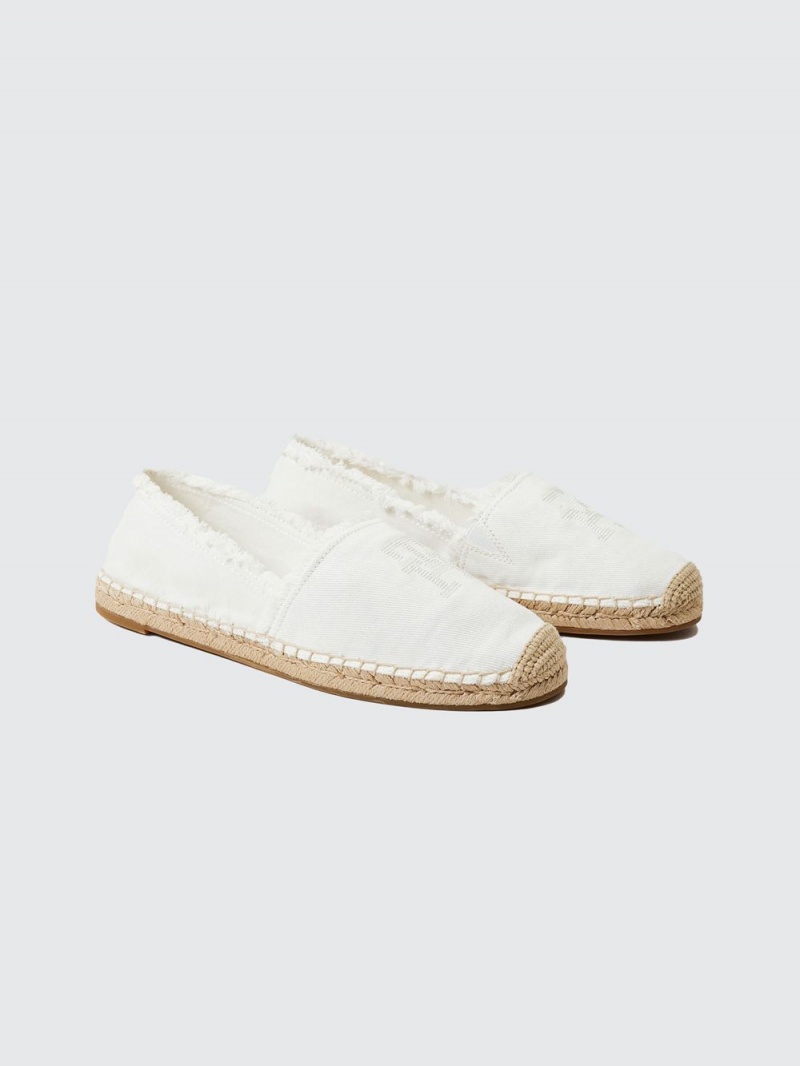 Tommy Hilfiger Denim Espadriller Dam Vita | 945-PRASYJ