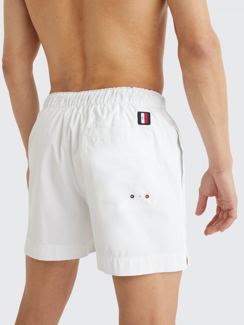 Tommy Hilfiger Drawstring Mid Length Badshorts Herr Vita | 384-HMARVY