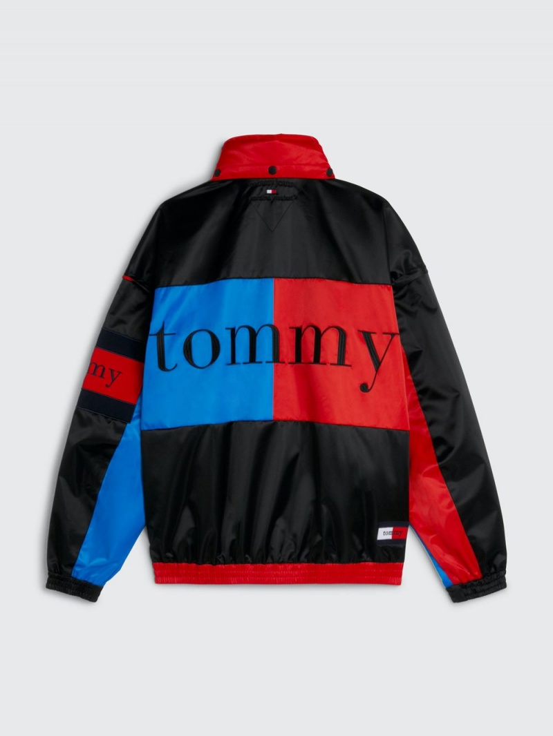 Tommy Hilfiger Dual Gender Colour-Blocked Sailing Jackor Herr Olika Färger | 612-NLDXZY