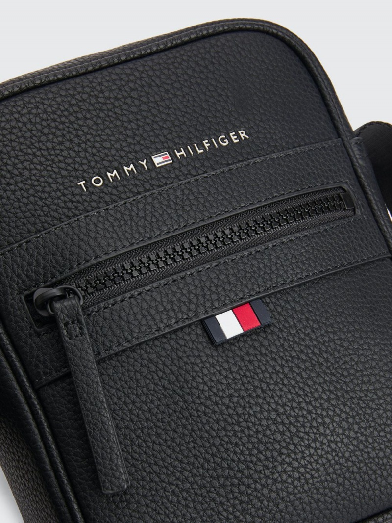 Tommy Hilfiger Essential Small Reporter Väskor Herr Svarta | 824-COIZQK