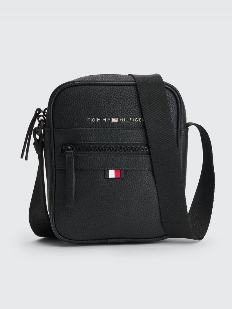 Tommy Hilfiger Essential Small Reporter Väskor Herr Svarta | 824-COIZQK