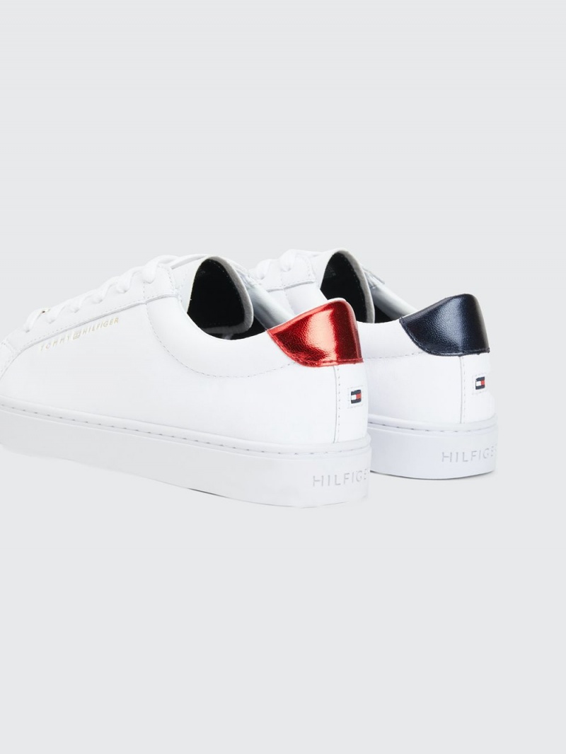 Tommy Hilfiger Essential Sneakers Dam Vita | 563-MWAZKT