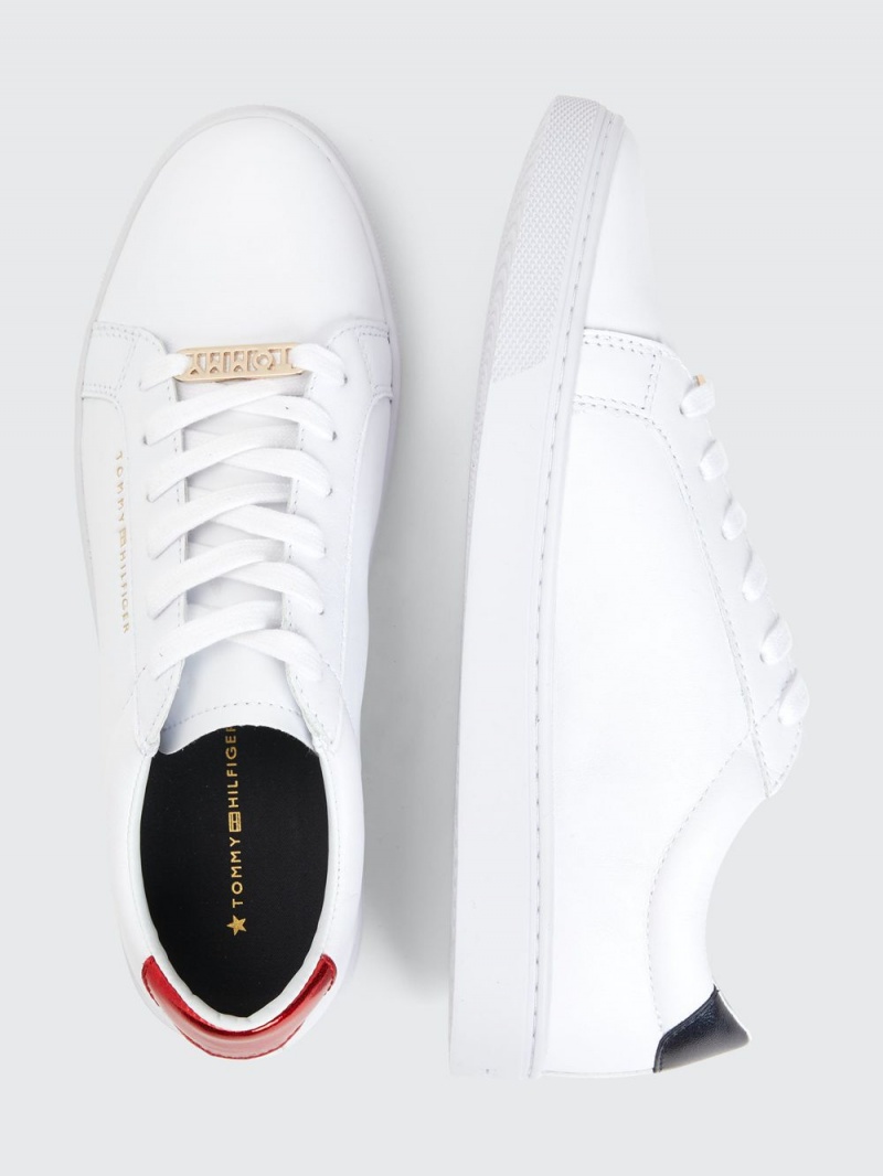 Tommy Hilfiger Essential Sneakers Dam Vita | 563-MWAZKT