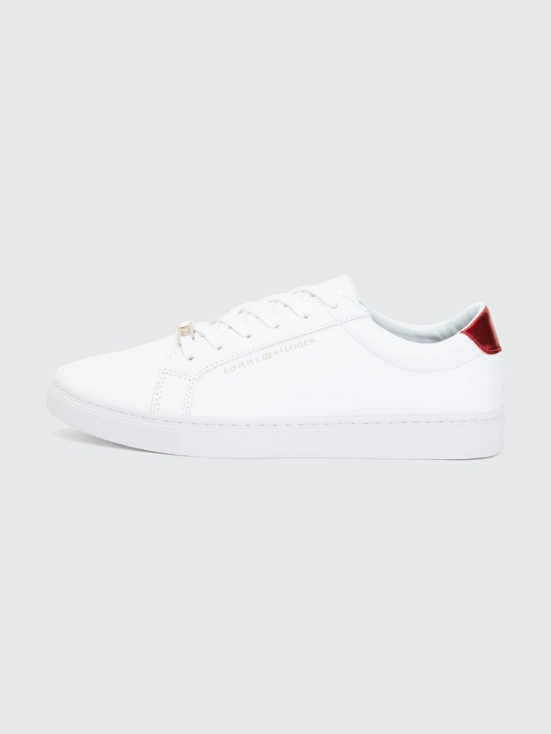 Tommy Hilfiger Essential Sneakers Dam Vita | 563-MWAZKT