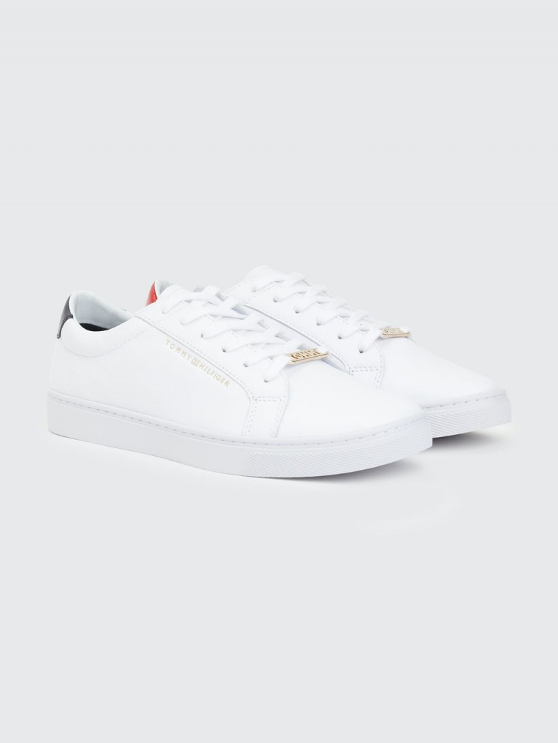 Tommy Hilfiger Essential Sneakers Dam Vita | 563-MWAZKT