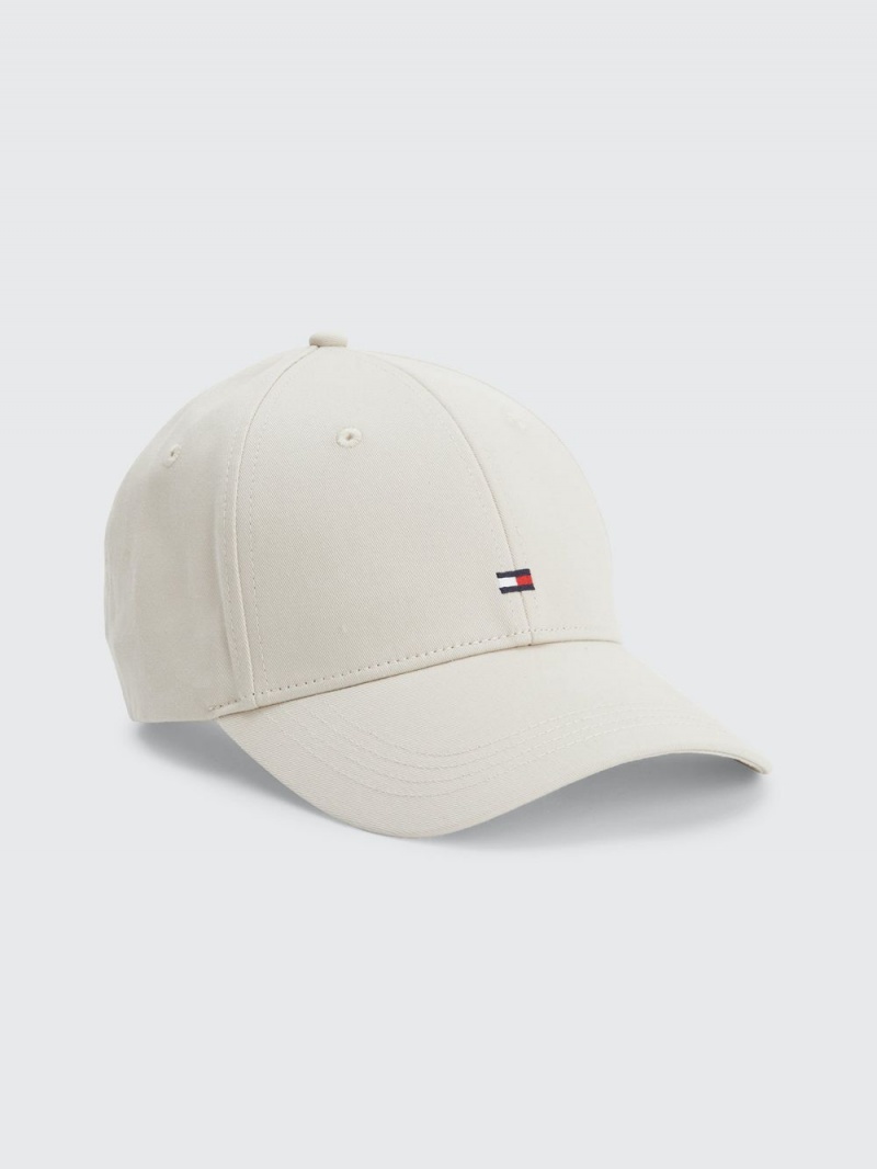 Tommy Hilfiger Flag Embroidery Kepsar Herr Beige | 617-LNDXJI