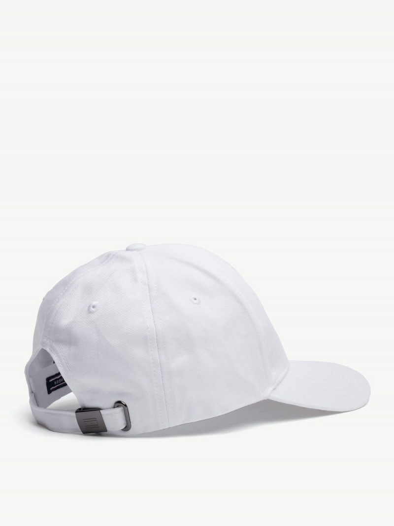 Tommy Hilfiger Klassiska Baseball Kepsar Herr Vita | 983-UCNXHV