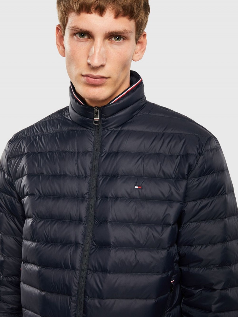 Tommy Hilfiger Packable Down Jackor Herr Marinblå | 471-KTHFCZ