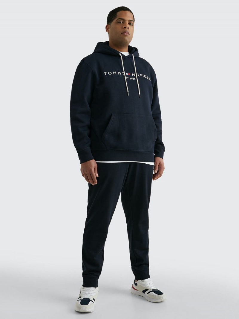 Tommy Hilfiger Plus Tapered Leg Mjukisbyxor Herr Marinblå | 742-EHNXOT