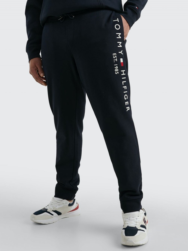 Tommy Hilfiger Plus Tapered Leg Mjukisbyxor Herr Marinblå | 742-EHNXOT