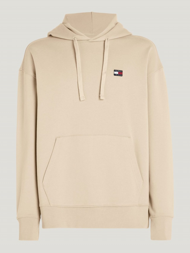 Tommy Hilfiger Relaxed Fit Badge Hoodie Herr Bruna | 049-JTMNCI