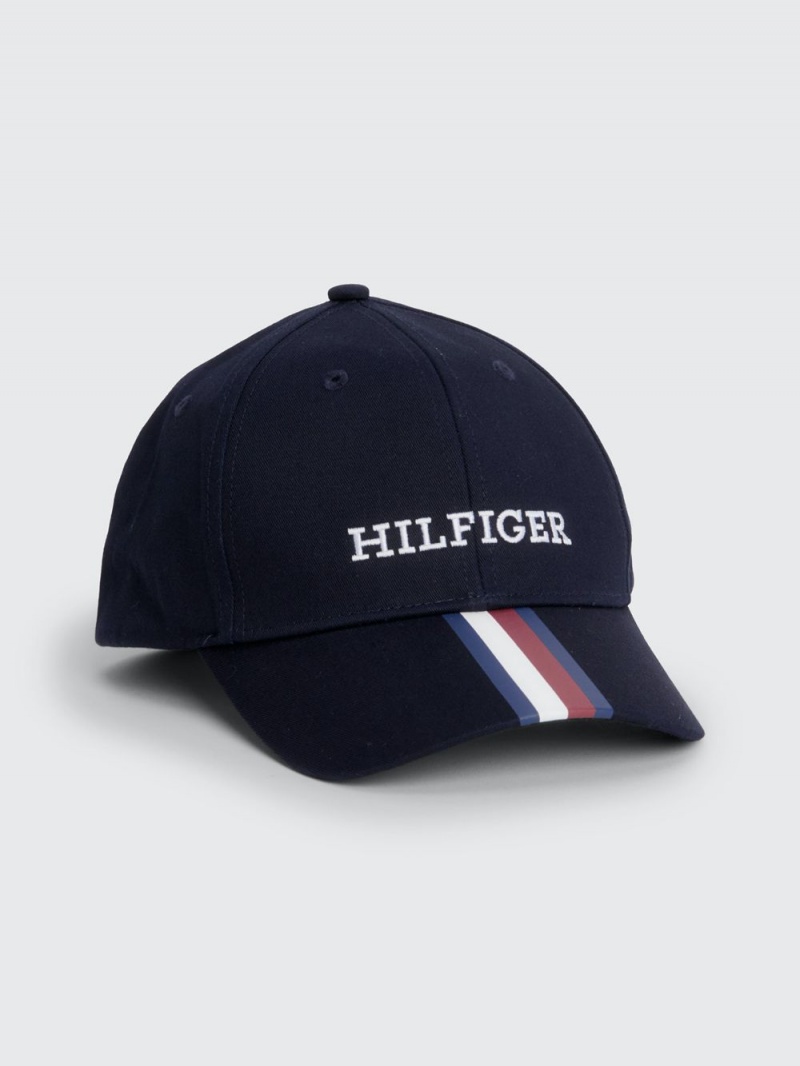 Tommy Hilfiger Signature Baseball Kepsar Pojke Marinblå | 179-YXLHOF