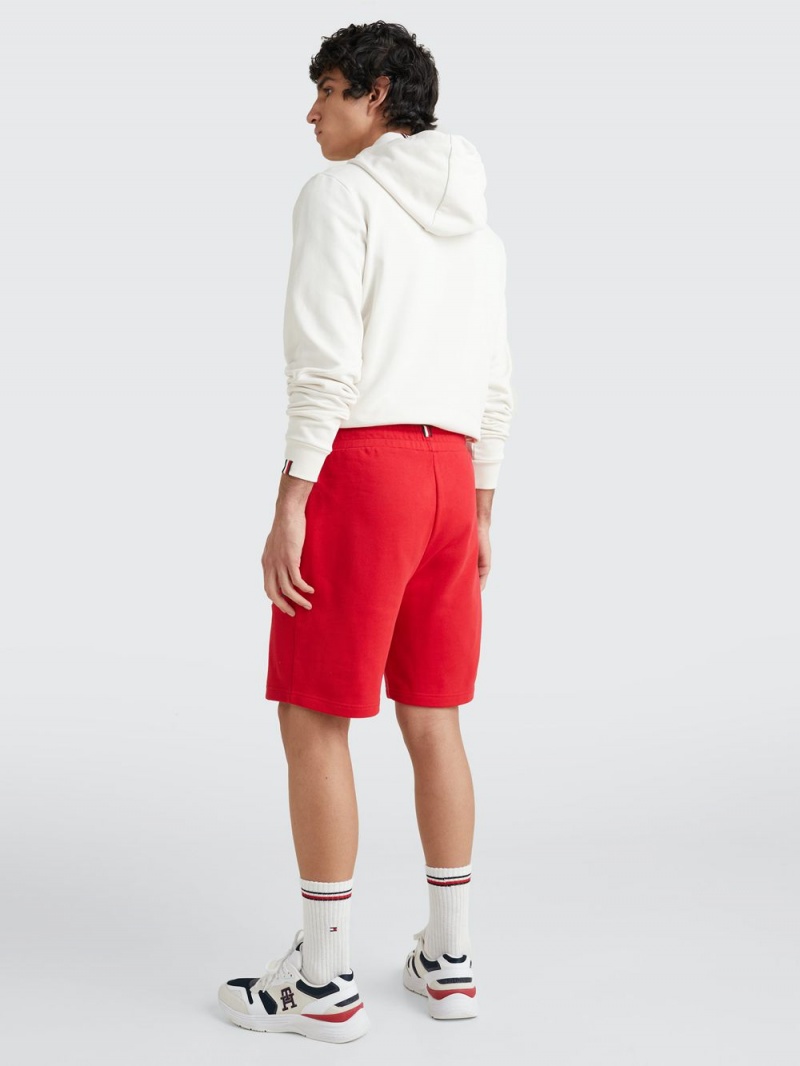 Tommy Hilfiger Sport Drawstring Sweat Shorts Herr Röda | 720-SRLHZW